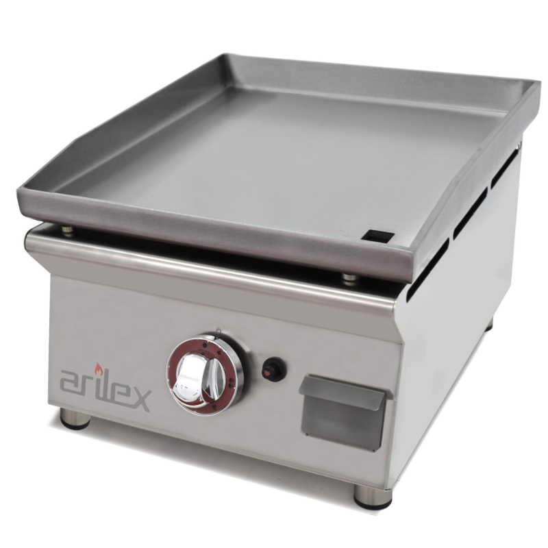 Plancha a gas 40 cm ARILEX en acero laminado de 6 mm 40PGLN - Imagen 3