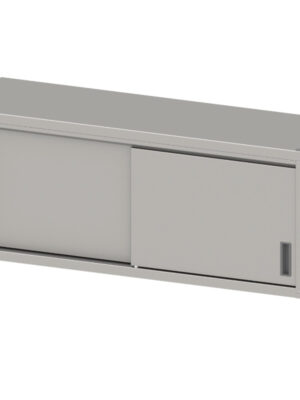 Armario de pared acero inoxidable AISI 201 con puertas correderas 1200x400x600 mm AP124 Línea Varsovia