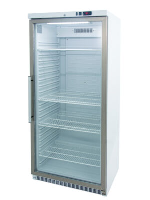 Armario GN2/1 Lacado Blanco 600 litros Puerta de Cristal Refrigerado de 780 x745x1865h mm CORDOBA ARCH-600V