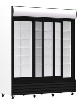 Armario Expositor Refrigerado 1600 litros 3 Puertas Deslizantes de Vidrio de 1720 x730 x2060h mm PEKIN CST1600S