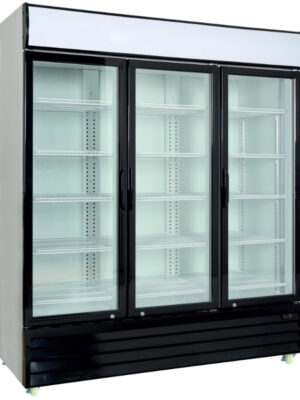 Armario Expositor Refrigerado 1600 litros 3 Puertas Batientes de Vidrio de 1720 x730 x2060h mm PEKIN CST1600
