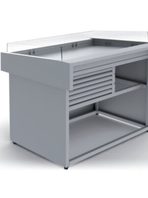 Mostrador Pescado dim.1200x950x990h mm Línea Córdoba DBFP-120