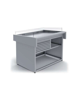 Mostrador Pescado dim.2700x950x990h mm Línea Córdoba DBFP-270