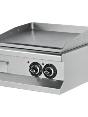 Fry tops Eléctrico sobremesa liso acero rectificado 12 mm 7,2 kW 600x635x285h mm EMP6IE020 Línea 600 Estambul