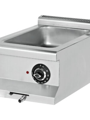 Baño María Capacidad 1-GN2/3 + 2-GN1/6 (no incluidas) 1,5 kW 400x635x285h mm EMP6SE010 Línea 600 Estambul