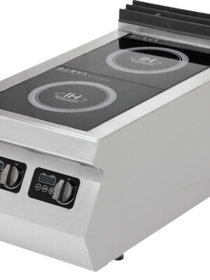 Cocina Inducción Sobremesa 2 Zonas 2 x 3 kW 400x730x300h mm EMPPLS7IND010 Línea 700 Estambul