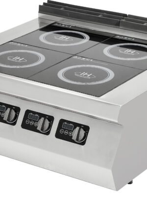 Cocina Inducción Sobremesa 4 Zonas 4 x 3 kW 800x730x300h mm EMPPLS7IND020 Línea 700 Estambul