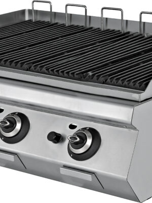 EMPPLS7LG030 Barbacoa a Gas Piedra Volcánica Sobremesa 26 kW 1200x730x300h mm EMPPLS7LG030 Línea 700 Estambul