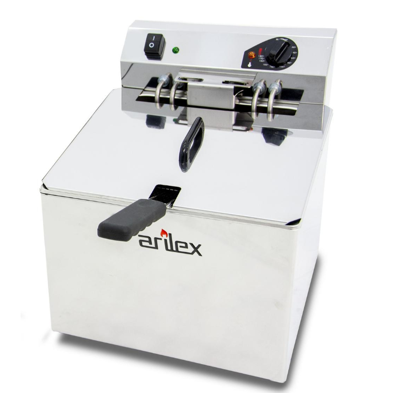 Freidora eléctrica EVOLUTION sin grifo capacidad 12 litros con potencia 7,5 kw trifásica con contactor EVO12TR - Imagen 4