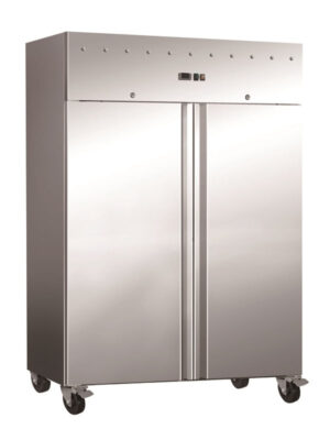 Armario Congelados GN2/1 Acero Inoxidable 2 Puertas 1200 litros 1340x810x1989h mm PEKIN GN1200BTV