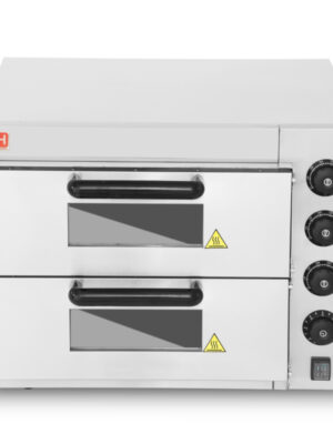 Horno Eléctrico de Pizza Compacto para 2 Pizzas 38 cm EP-2ST Línea Pekín