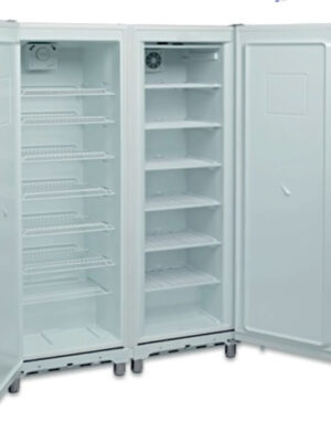 Armario Snack Refrigerados y Congelados 700 litros 2 Puertas Lacado Blanco de 1220 x650 x1820h mm AVEIRO KITCF350PRO