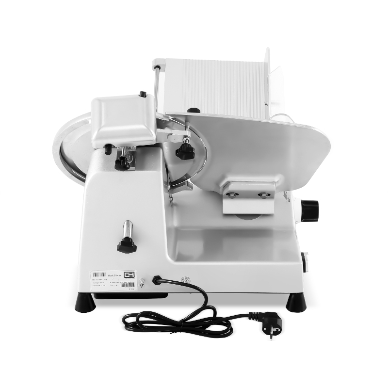 Cortadora de Embutidos cuchilla 300 mm y Potencia 270W Aluminio Anodizado y Base Lacada PEKIN MS-300 - Imagen 4