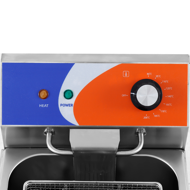 Freidora Eléctrica 6+6 litros SIN Grifo de 550 x420 x290h mm PEKIN EF-6L-2 - Imagen 8