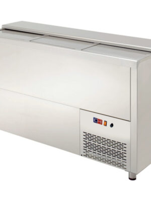 Enfriador de Botellas 2 Puertas Inoxidable Interior y Exterior de 1000 x550 x850h mm CORDOBA MRB-100I