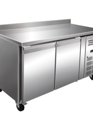 Mesa Congelados Snack Acero Inoxidable 2 Puertas 1360x600x960h mm PEKIN SNACK2200BT