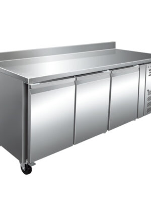 Mesa Refrigerada Snack Acero Inoxidable 3 Puertas 1795x600x960h mm PEKIN SNACK3200TN