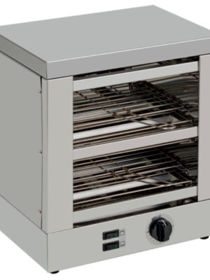 Tostador 2 pisos Slim Line resistencias de cuarzo con temporizador 1800W TE2T