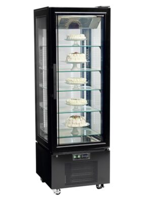 Armario Congelación Ventilado Total 4 Caras de Cristal con 5 estantes 650X650X1950h mm Línea VIBORG UPD400-F