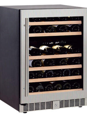 Armario Cava de Vino 2 temperaturas 48 botellas 595X580X870h mm PEKIN W-50