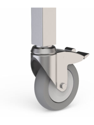 Juego de 6 Ruedas Acero Inoxidable de 1235 mm de diámetro WTA06CASTSS