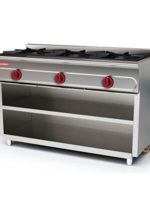 Cocina modular 550 con soporte 3 fuegos