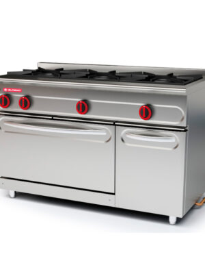 Cocina modular 550 de 3 fuegos + Horno