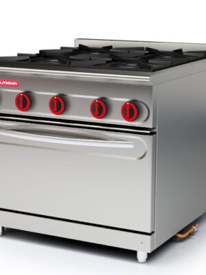 Cocina modular 750 de 4 fuegos + Horno