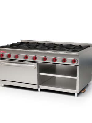 Cocina modular 900 sobremesa 8 fuegos + horno