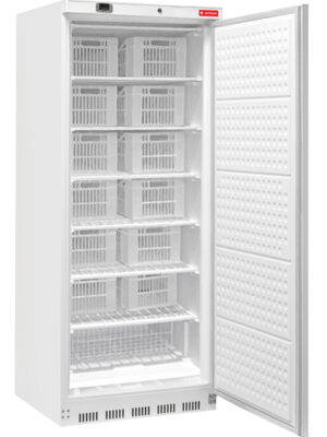 Armario de congelación digital de 1 puerta ciega blanco + 13 cajas/cesto