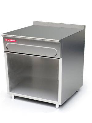 Elemento neutro modular 550 con soporte 800 x 550 mm