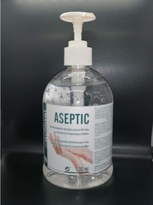 ASEPTIC 500ml EN GEL1u Jabon hidroalcoholico manos