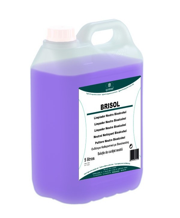 BRISOL 05l Fregasuelos Neutro Bioalcohol