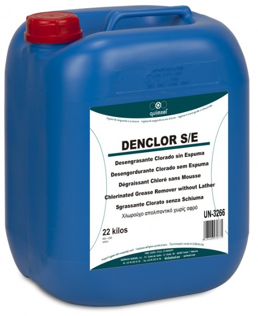DENCLOR S/E 22kg Desengrasante Clorado Sin Espuma H.A