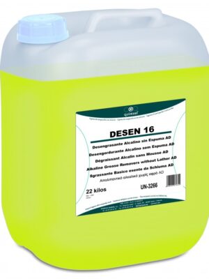 DESEN 16 22kg Desengrasante Complejante Alcalino Sin Espuma