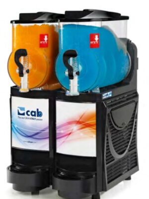 Granizadora profesional FABY CREAM-2 – Doble depósito 2 x 6 litros