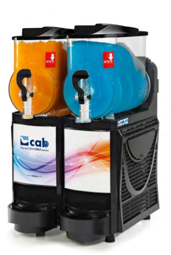 Granizadora profesional FABY CREAM-2 – Doble depósito 2 x 6 litros