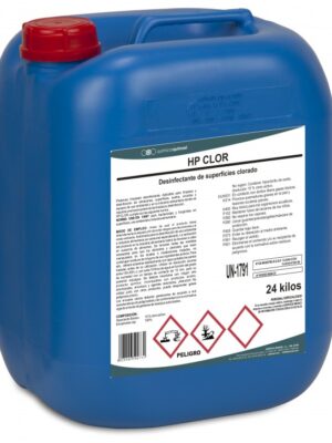HP CLOR HA 24kg Hipoclorito industria Alimentaria HP CLOR HA 24kg Hipoclorito industria Alimentaria