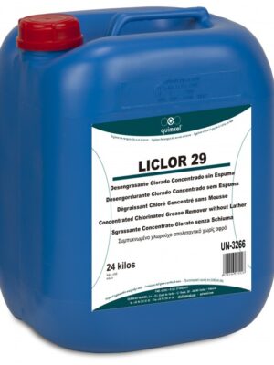 LICLOR 29 24kg Desengrasante Clorado Sin Espuma H.A.