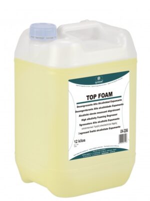 TOP FOAM 12kg Desengrasante alta alcalinidad espumante TOP FOAM 12kg Desengrasante alta alcalinidad espumante