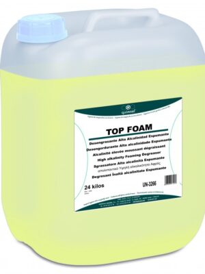 TOP FOAM 24kg Desengrasante alta alcalinidad espumante TOP FOAM 24kg Desengrasante alta alcalinidad espumante