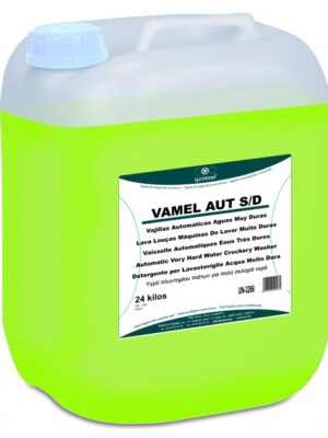 VAMEL AUT S/D 24kg Vajillas Aut.Aguas muy duras
