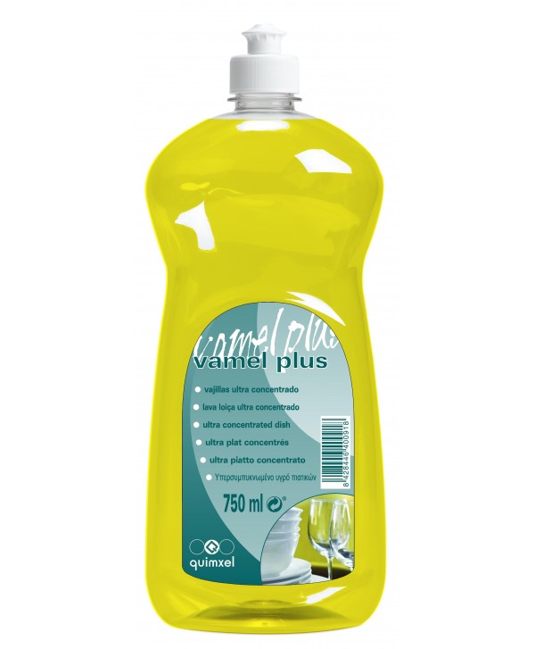 VAMEL PLUS 750ml Vajillas Manual Ultra Concentrado