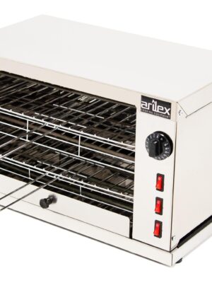 Horno Tostador eléctrico de DUO Multifunción ARILEX de 2 pisos con temporizador con resistencia blindadas 2DUOT
