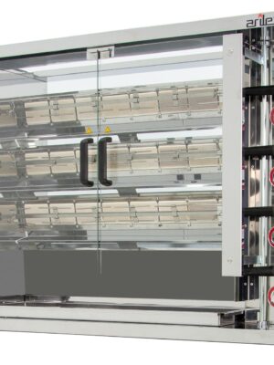 Asador vertical a gas ARILEX de 3 espadas 3ASG