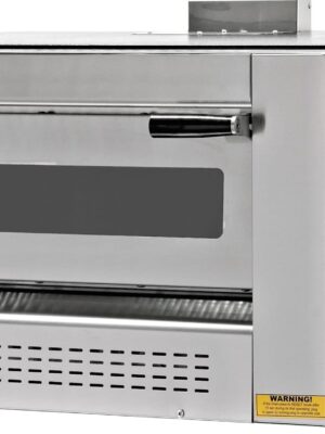 Horno Pizza a Gas capacidad 4 pizzas diámetro 30 cm EMP4G