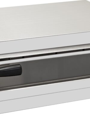 Horno Eléctrico de Pizza Compacto 1 pizza diámetro 35 cm AVEIRO FP20PV con puerta de cristal