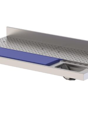 Mesa Preparación de Alimentos Acero Inoxidable Con Cubeta Fondo 700 Sin Mueble 1400x700x200h mm IS1714FPV00