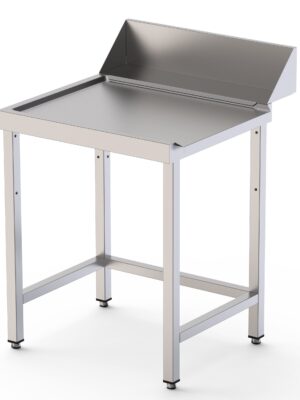 Mesa Acero Inoxidable Para Lavavajillas De Entrada y Salida Sin Estante 1100x750x800h mm IS17511DWOUTS0