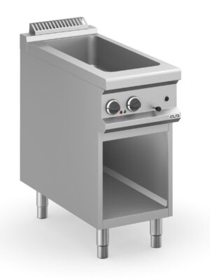 Baño María Eléctrico 1 Cuba GN4/3  (sin cestas)  con Mueble MBME94A MAGISTRA PLUS 900